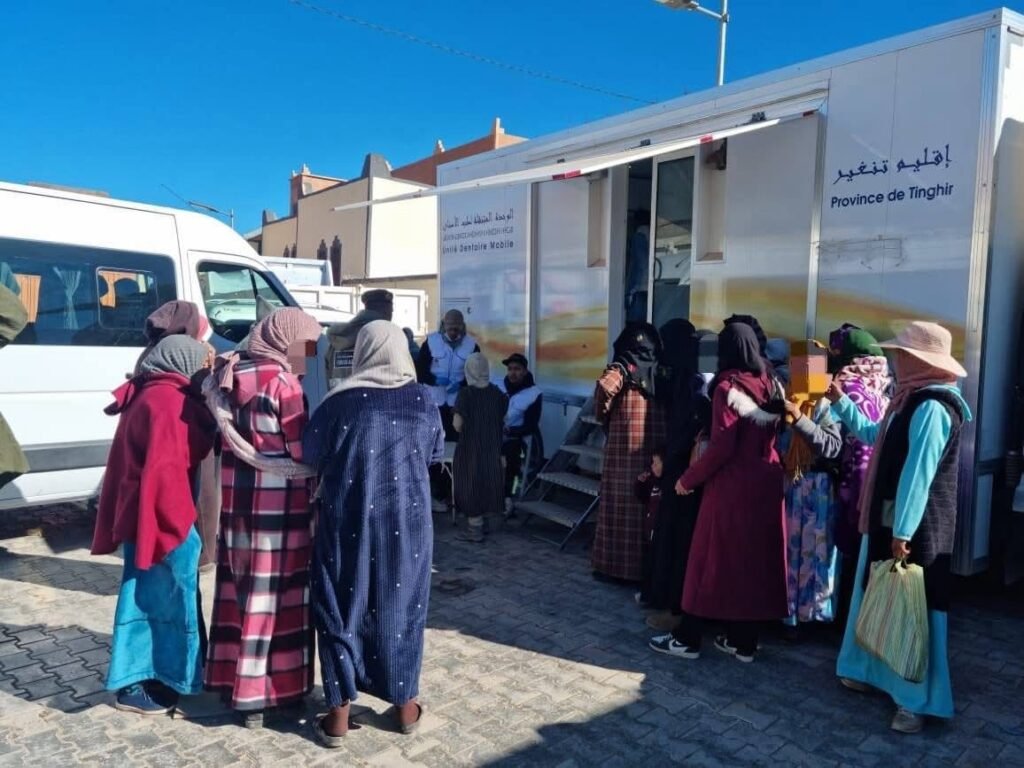 تيلمي تحتضن قافلة صحية متعددة التخصصات تقدم 1530 خدمة في إطار برنامج رعاية بإقليم تنغير