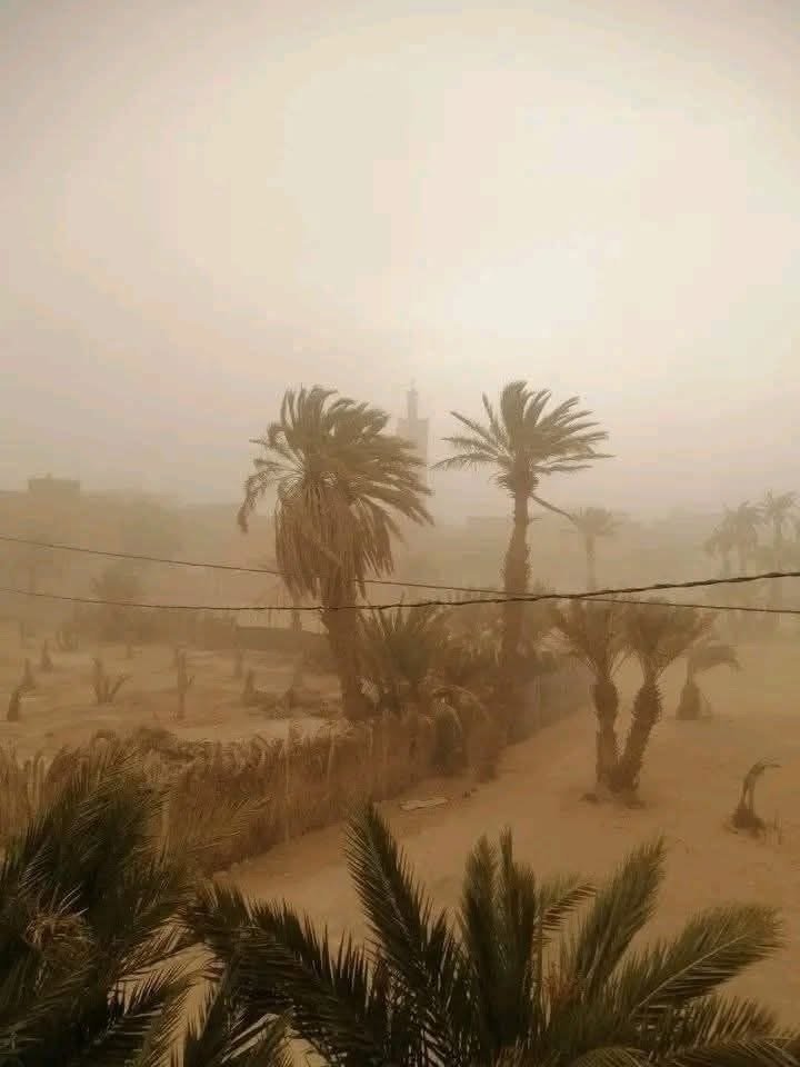 رياح عاتية تضرب عدداً من مناطق المغرب من بينهم مدن الجهة وميدلت تسجل أعلى سرعة على المستوى الوطني