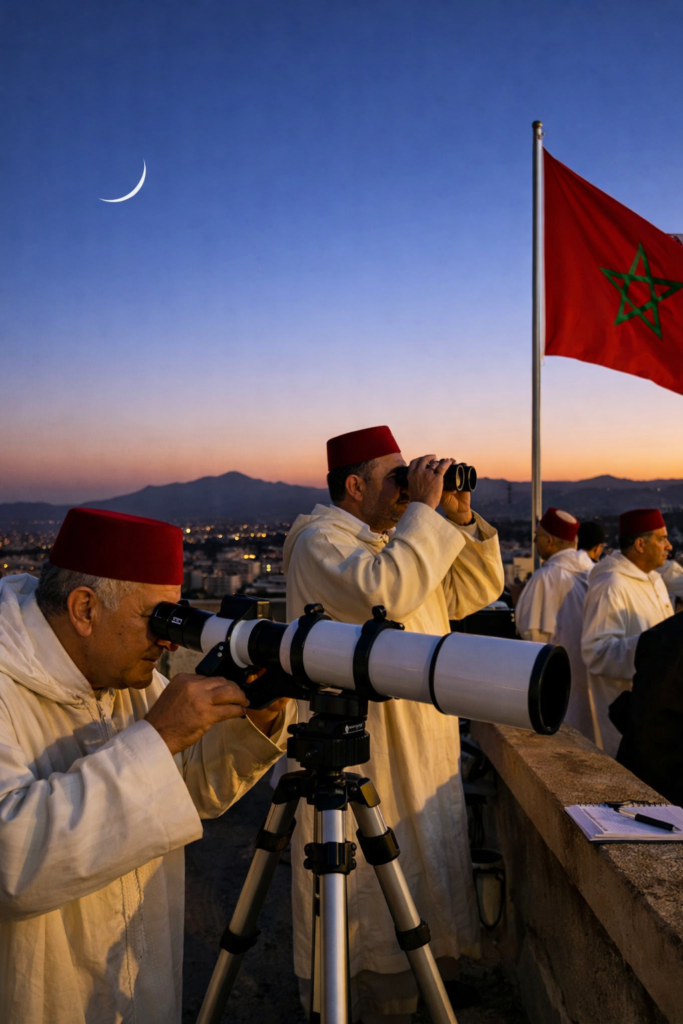 المغرب يترقب تحري هلال شوال مساء الخميس لتحديد أول أيام عيد الفطر